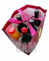 recyclte tasche wein flaschen